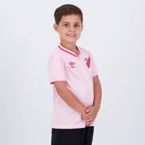 Imagem de Camisa Umbro Athletico Paranaense Outubro Rosa 2024 Infantil