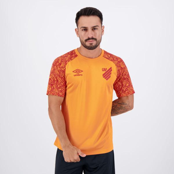 Imagem de Camisa Umbro Athletico Paranaense Treino Goleiro 2024 Laranja