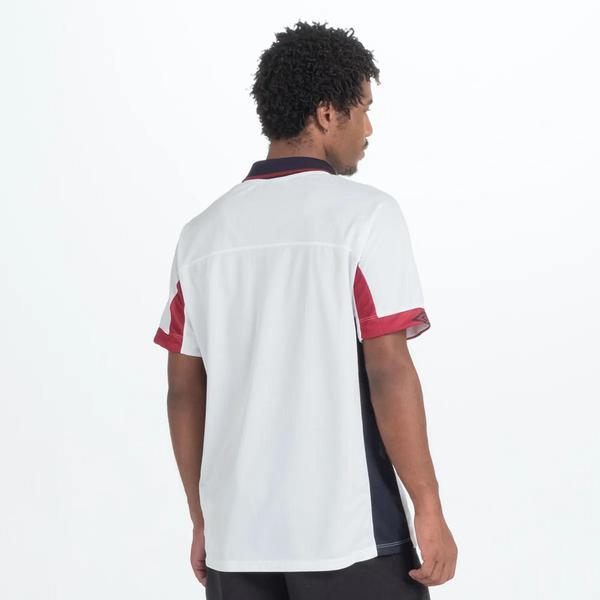 Imagem de Camisa Umbro Authentic Masculina  - Branco+Azul