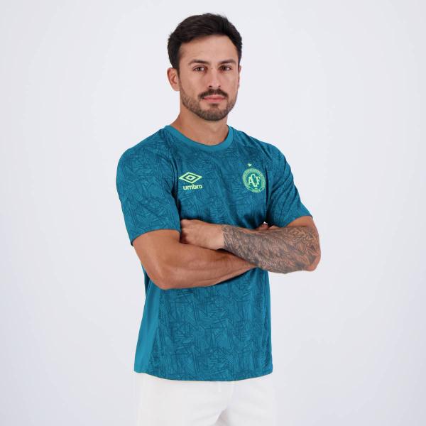 Imagem de Camisa Umbro Chapecoense Treino 2024 Verde