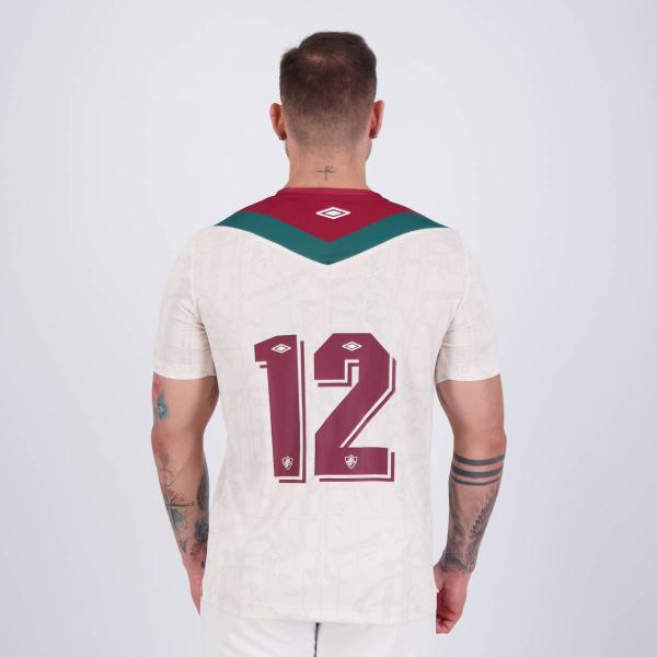 Imagem de Camisa Umbro Fluminense III 2024 Com Número