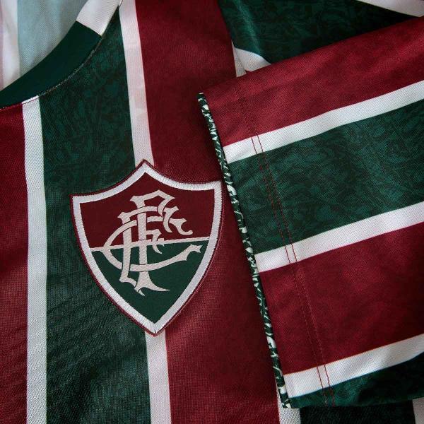 Imagem de Camisa Umbro Fluminense Of 1 2024 Masculina Torcedor Bordo