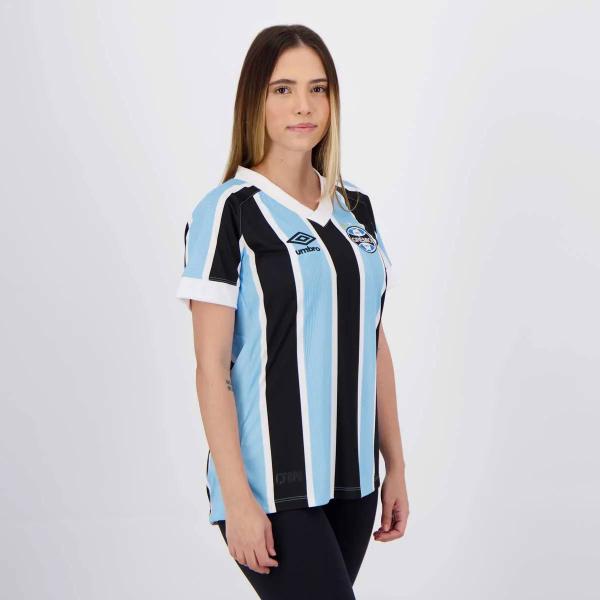 Imagem de Camisa Umbro Grêmio I 2021 Feminina Jogador