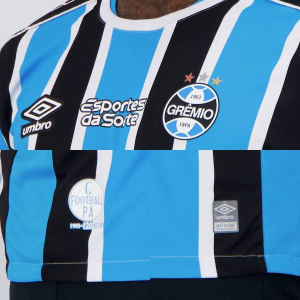 Imagem de Camisa Umbro Gremio I 2023 Jogador com Patrocínio