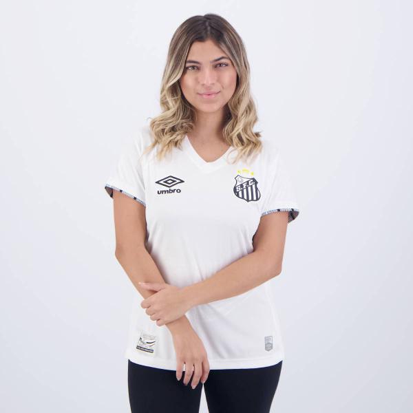 Imagem de Camisa Umbro Santos I 2024 Feminina