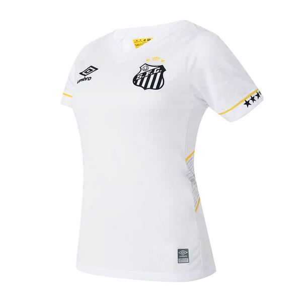 Imagem de Camisa Umbro Santos Oficial 1 2023 Feminina - Torcedora