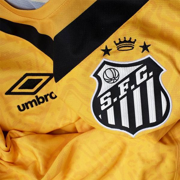 Imagem de Camisa umbro santos oficial 3 2024 masculina - torcedor n10