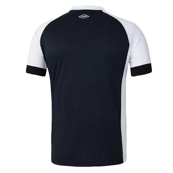 Imagem de Camisa Umbro Santos Retrô 1980/2022 Masculino - Preto+Branco