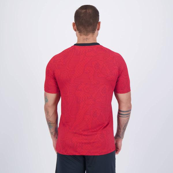 Camisa Umbro Sport Recife Aquecimento 2024 Vermelha Imagem de Camisa Umbro Sport Recife Aquecimento 2024 Vermelha
