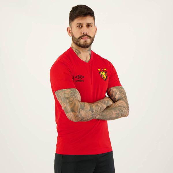 Imagem de Camisa Umbro Sport Recife Basic II Vermelha