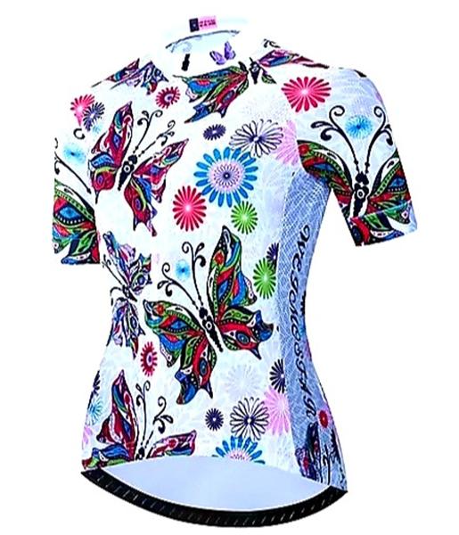 Imagem de Camisa UV Feminina manga curta  para ciclismo e esportes ao ar livre 