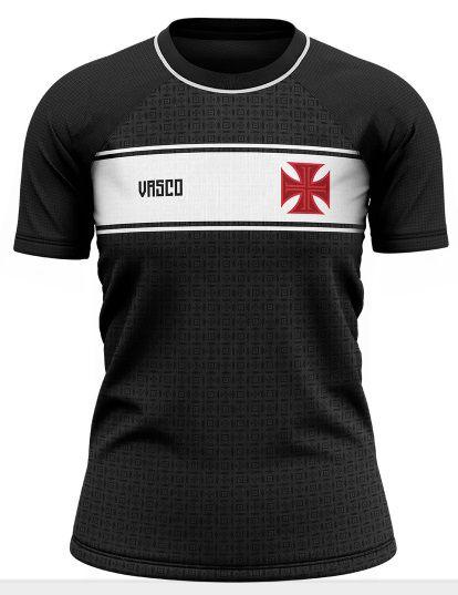 Camisa Vasco Braziline Pristine Feminina Imagem de Camisa Vasco Braziline Pristine Feminina