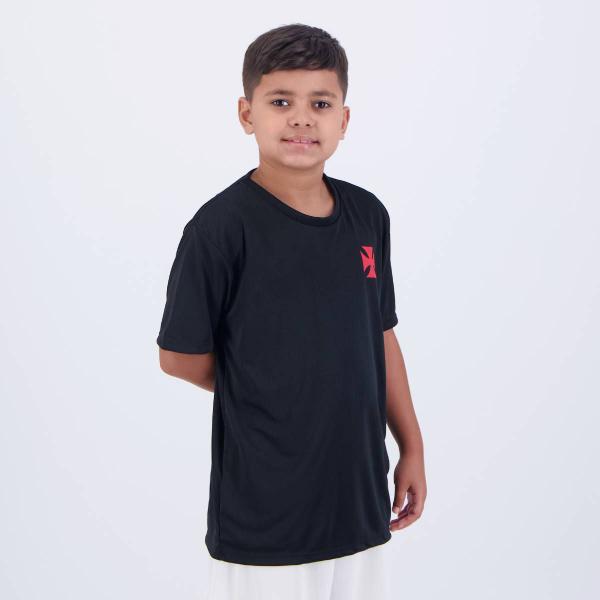 Imagem de Camisa Vasco Crisp Infantil Preta