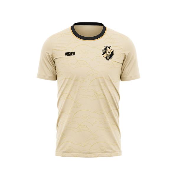 Camisa Vasco da Gama Advento Bege - Masculino - Braziline Imagem de Camisa Vasco da Gama Advento Bege - Masculino