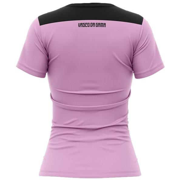 Imagem de  Camisa Vasco da Gama Feminina Lilas Baby Look Oficial Braziline