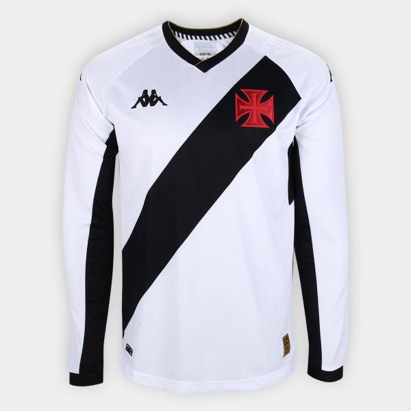 Imagem de Camisa Vasco da Gama II 23/24 s/n Jogador Manga Longa Kappa Masculina