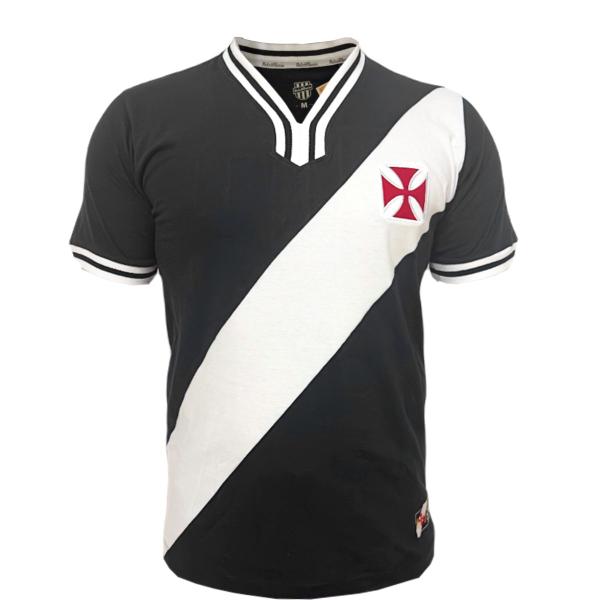 Imagem de Camisa Vasco da Gama Retrô 1974 Dinamite 10 Preta - Masculino