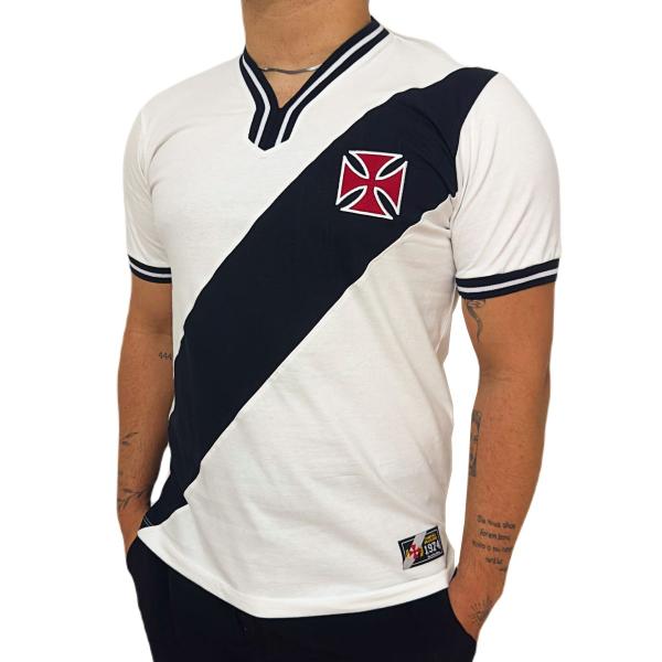 Imagem de Camisa Vasco da Gama Retrô 1974 Dinamite Número 10 - Masculino