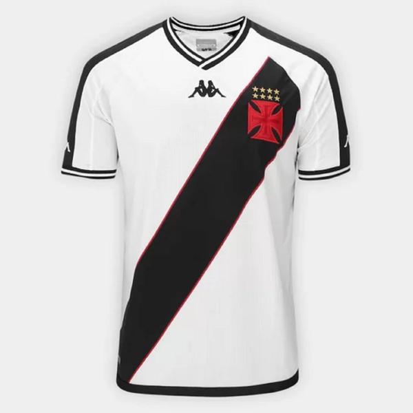 Imagem de Camisa Vasco II Kombat 24/25 (s/n) Torcedor Kappa Masculina Branca - Ref EKVA212030