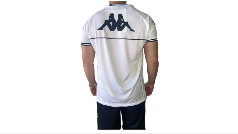 Imagem de Camisa Vasco Oficial Supporter Kappa Branca Original 2023