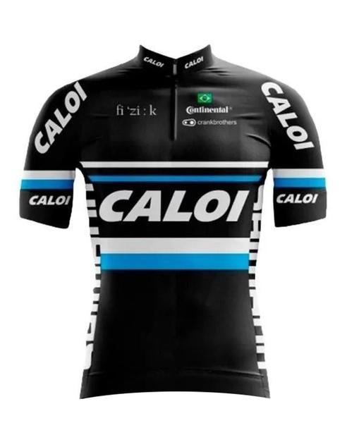 Imagem de Camisa Zíper Manga Curta Mtb Bike Ciclismo Dry Fit Esporte Fitness Bicicleta Exercicios Caloi