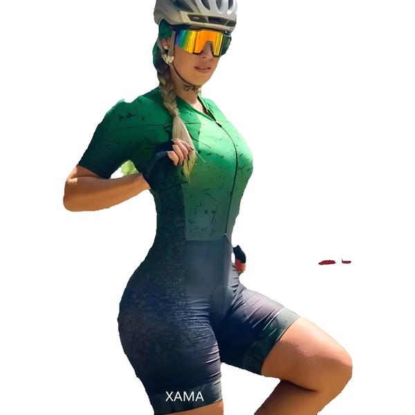 Imagem de Camisas de Ciclismo XAMA para Mulheres - Oferta Especial