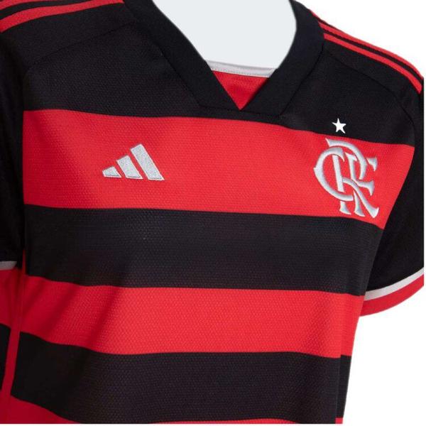 Imagem de Camiseta Adidas Flamengo I 2024 Feminino - Ptoverm