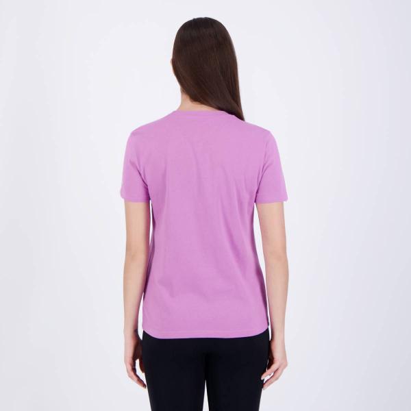 Imagem de Camiseta Adidas Logo Linear Feminina Roxa