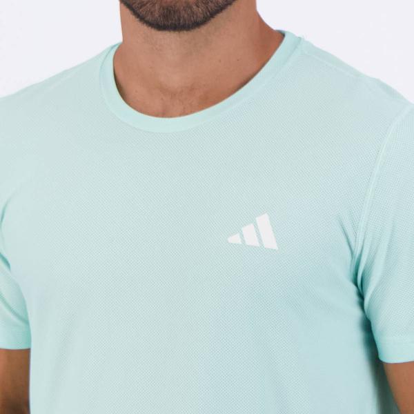 Imagem de Camiseta Adidas Own The Run Base Verde Claro