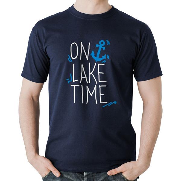 Imagem de Camiseta Algodão On Lake Time - Foca na Moda