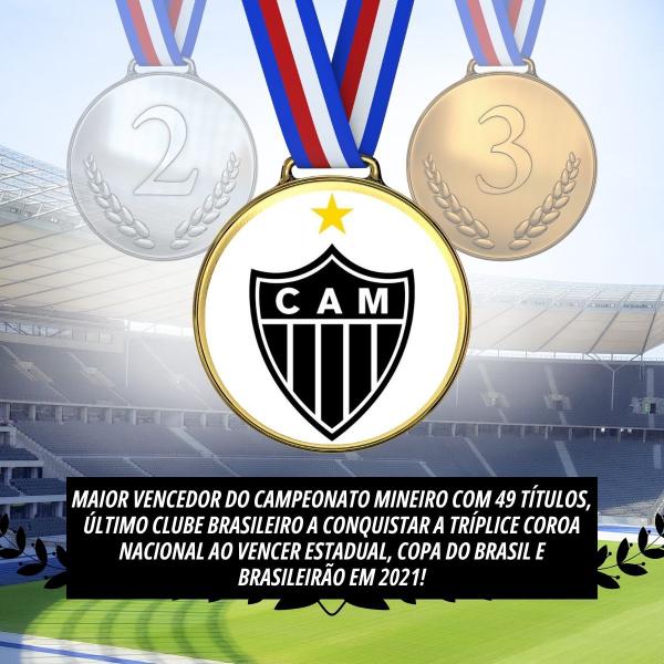 Imagem de Camiseta Atlético Mg Retrô Torcedor Do Galo Alvinegro Manto