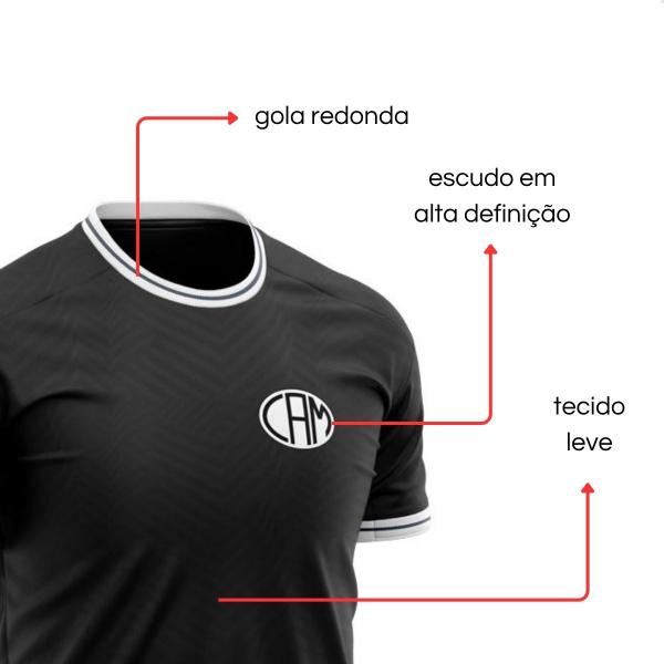 Imagem de Camiseta Atlético Mg Retrô Torcedor Do Galo Alvinegro Manto