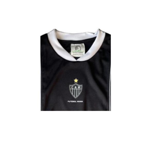 Imagem de Camiseta ATLÉTICO MINEIRO  Infantil Futebol Mania times - Licenciado - gola branca