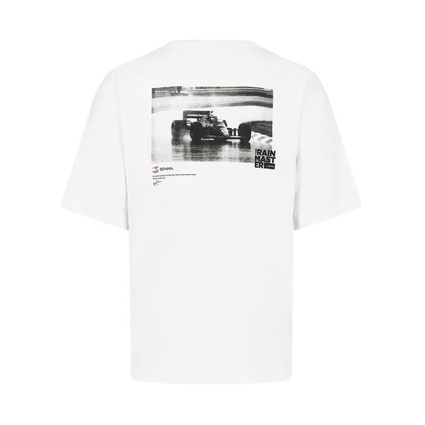 Imagem de Camiseta Ayrton Senna Rain Master F1 Oficial