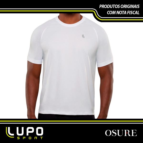 Imagem de Camiseta Básica Lupo Masculina Dry Macia Confortável Térmica Academia Corrida Beach Tennis Fitness