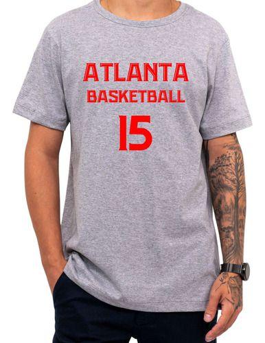 Imagem de Camiseta Basquete Atlanta Basketball Número 15 Esportiva