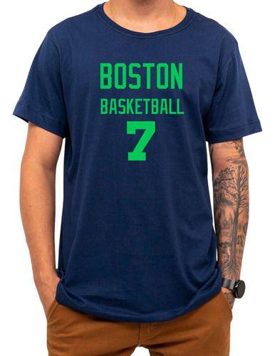 Imagem de Camiseta Basquete Boston Basketball Número 7 Esportiva