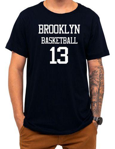 Imagem de Camiseta Basquete Brooklyn Basketball Número 13 Esportiva