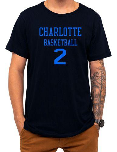 Imagem de Camiseta Basquete Charlotte Basketball Número 2 Esportiva