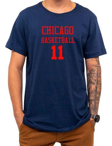 Imagem de Camiseta Basquete Chicago Basketball Número 11 Esportiva