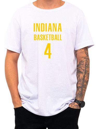 Imagem de Camiseta Basquete Indiana Basketball Número 4 Esportiva