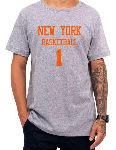 Imagem de Camiseta Basquete New York Basketball Número 1 Esportiva