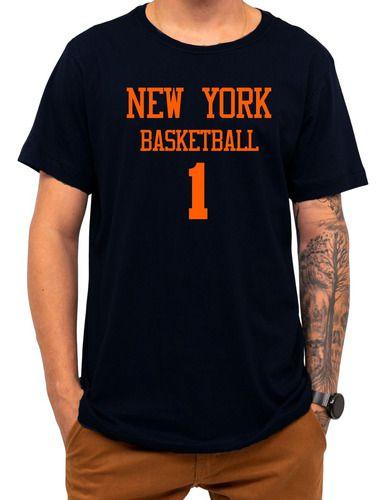 Imagem de Camiseta Basquete New York Basketball Número 1 Esportiva