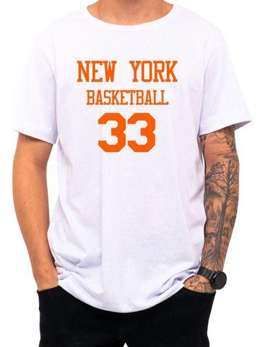 Imagem de Camiseta Basquete New York Basketball Número 33 Esportiva