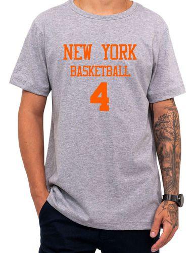 Imagem de Camiseta Basquete New York Basketball Número 4 Esportiva