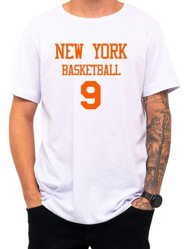 Imagem de Camiseta Basquete New York Basketball Número 9 Esportiva