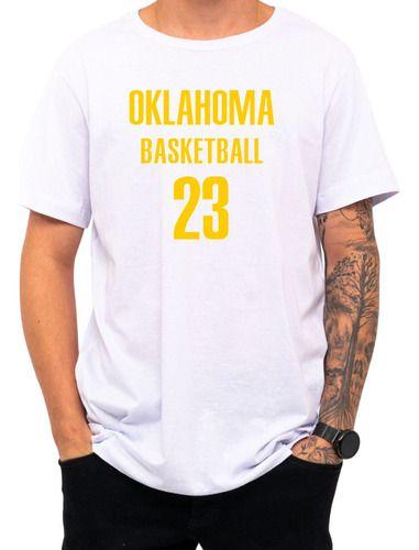 Imagem de Camiseta Basquete Oklahoma Basketball Número 23 Esportiva