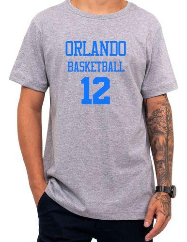 Imagem de Camiseta Basquete Orlando Basketball Número 12 Esportiva