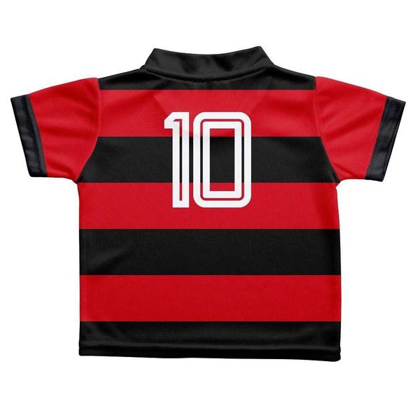 Imagem de Camiseta Bebê Flamengo Listrada - Torcida Baby