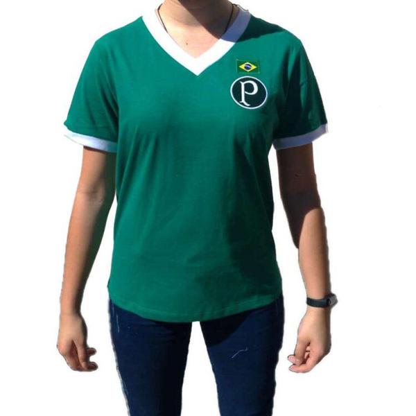 Imagem de Camiseta Betel Sport Palmeiras Retro 1951 Feminina - Verde